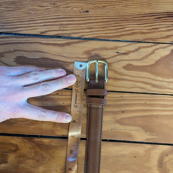 Leather Coach Belt - Picture 5 of 5
